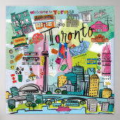 Toronto, Canada ポスター (正面)