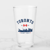 Toronto Canada Modern Skyline タンブラーグラス (正面)