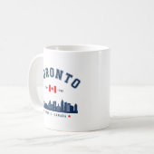 Toronto Canada Skyline コーヒーマグカップ (正面左)