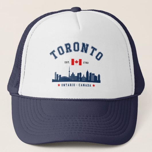 Toronto Canada Skyline City キャップ (正面)