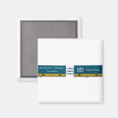 Toronto, Canda street interstate sign マグネット (正面/裏面)