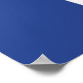 Toronto city flag canada symbol ポスター (角)