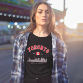 Toronto Cityscape, Canada Tシャツ