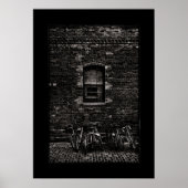 Toronto Distillery District Windows 5 with Border ポスター (正面)