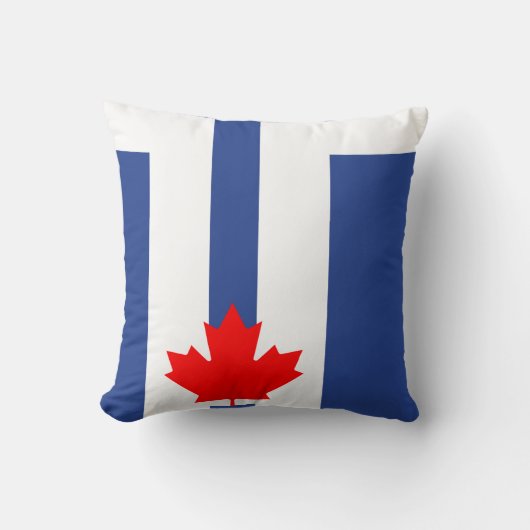 Toronto FLag on MoJo Pillow クッション (正面)