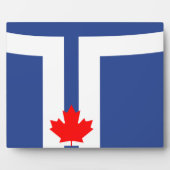 Toronto Flag Plaque フォトプラーク (正面)