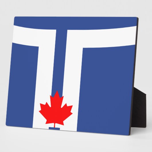 Toronto Flag Plaque フォトプラーク (側面)