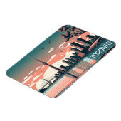 Toronto Ontario Panorama View Cityscape マグネット (左側)