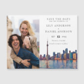 Toronto Photo Wedding Save The Date マグネット招待状 (正面)