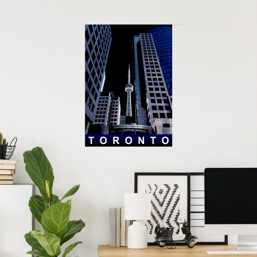 Toronto poster ポスター (ホームオフィス)