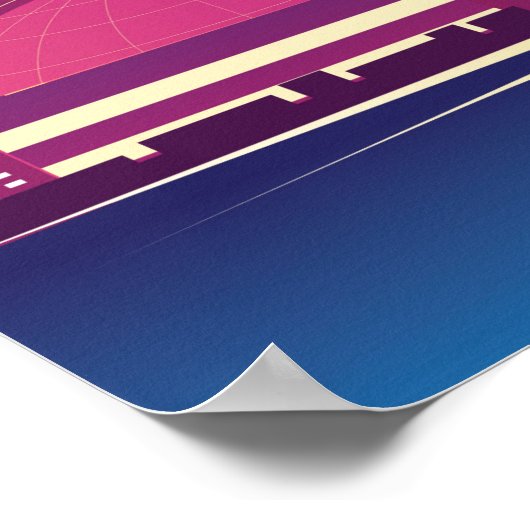 Toronto Poster - Canada Poster print   ポスター (角)