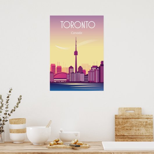 Toronto Poster - Canada Poster print   ポスター (キッチン)