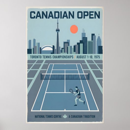 Toronto Tennis Tradition ポスター (正面)