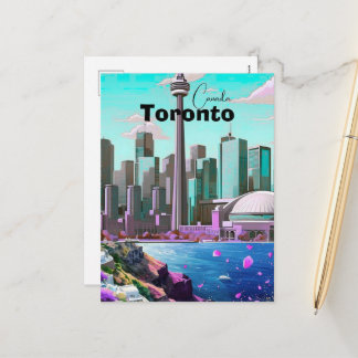 Toronto Travel Postcard, canada Travel Postcard, T シーズンポストカード