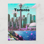Toronto Travel Postcard, canada Travel Postcard, T シーズンポストカード (正面)