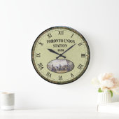 Toronto Union Station ~ Ontario ~ Canada ~ ラージ壁時計 (ホーム)