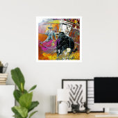 Toroscape09 L, www.bullfightart.com ポスター (ホームオフィス)