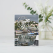 Torquay Ferris Wheel, Devon, Englandはがき ポストカード (スタンド正面)