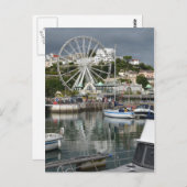 Torquay Ferris Wheel, Devon, Englandはがき ポストカード (正面/裏面)