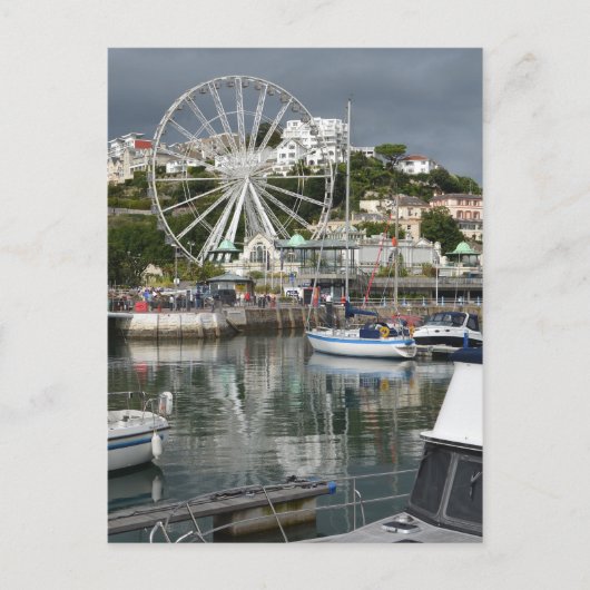 Torquay Ferris Wheel, Devon, Englandはがき ポストカード (正面)