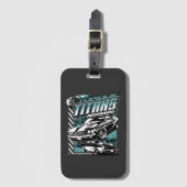TORQUE TITANS AUTOWORKS - USA LEGEND CARS ラゲッジタグ (正面縦)