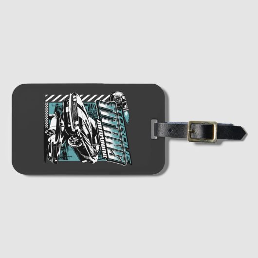 TORQUE TITANS AUTOWORKS - USA LEGEND CARS ラゲッジタグ (正面横)