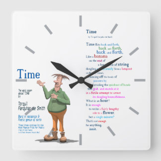 Torquil Farquhar deスミスClock スクエア壁時計