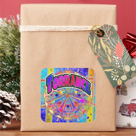 Torrance Cosmic Unity Sticker スクエアシール (クリスマス)