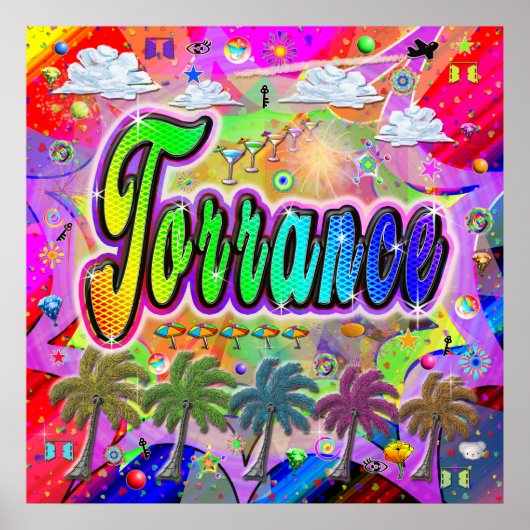 Torrance Vistaポスタ表現ー ポスター (正面)
