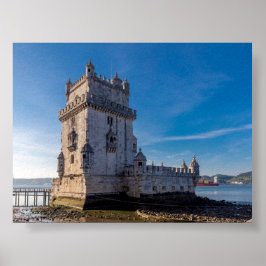 Torre de Belem in Lisbon ポスター