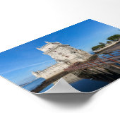 Torre de Belem in Lisbon ポスター (角)