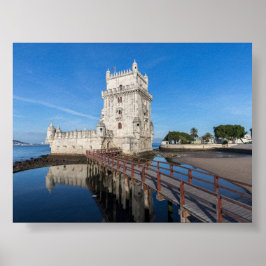 Torre de Belem in Lisbon ポスター