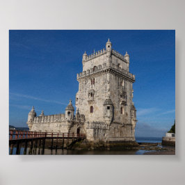 Torre de Belem in Lisbon ポスター