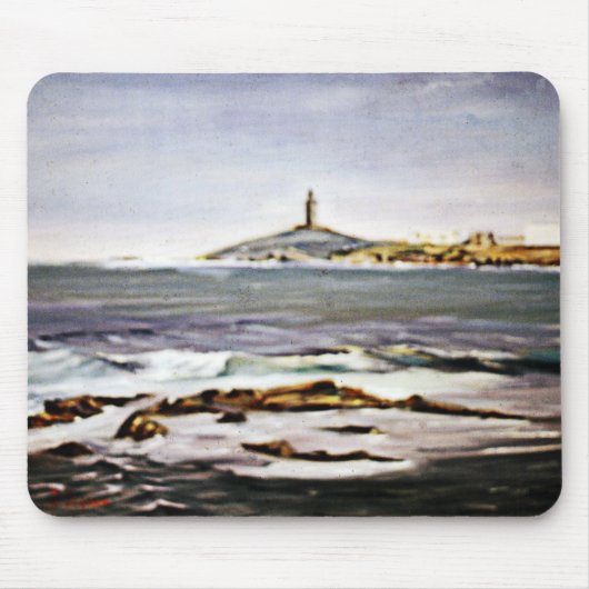 Torre de Hércules (A Coruña) マウスパッド (正面)