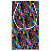 Torre de Hércules Abstract Painting by Alfred Fox スモールペーパーバッグ (裏面)