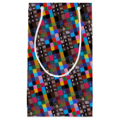 Torre de Hércules Abstract Painting by Alfred Fox スモールペーパーバッグ (正面)