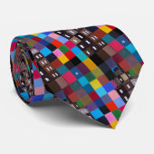 Torre de Hércules Abstract Painting by Alfred Fox ネクタイ (ロール)