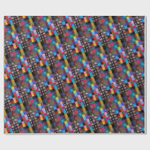 Torre de Hércules Abstract Painting by Alfred Fox ラッピングペーパー (フラット)