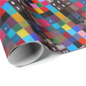 Torre de Hércules Abstract Painting by Alfred Fox ラッピングペーパー (ロールコーナー)