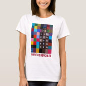 Torre de Hércules Abstract Painting by Alfred Fox Tシャツ (正面)