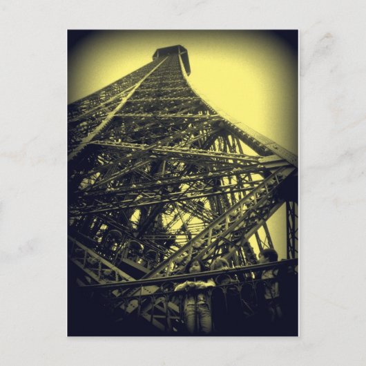 Torre Eiffel ポストカード (正面)
