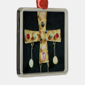 Torredonjimenoの宝物からの十字、 メタルオーナメント (右)