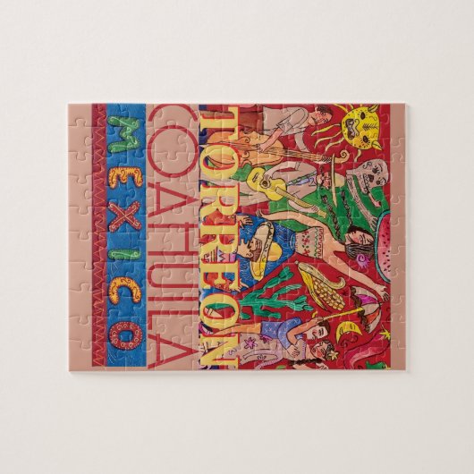 TORREONメキシコ ジグソーパズル (横)