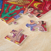 TORREONメキシコ ジグソーパズル (側面)