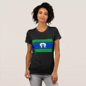 Torresの海峡の島民の旗 Tシャツ (正面フル)