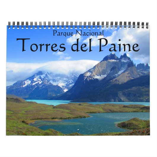 torres del paine 2025 カレンダー (カバー)