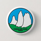 Torres del Paine Button 缶バッジ (正面)