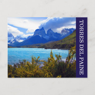 torres del paine cunos ポストカード