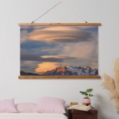 Torres del Paine National Park, Chile 吊り下げ型タペストリー (寝室)