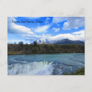 Torres Del Paine, Patagonia，チリ ポストカード